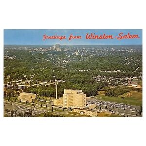Greetings from Winston-Salem Postcard